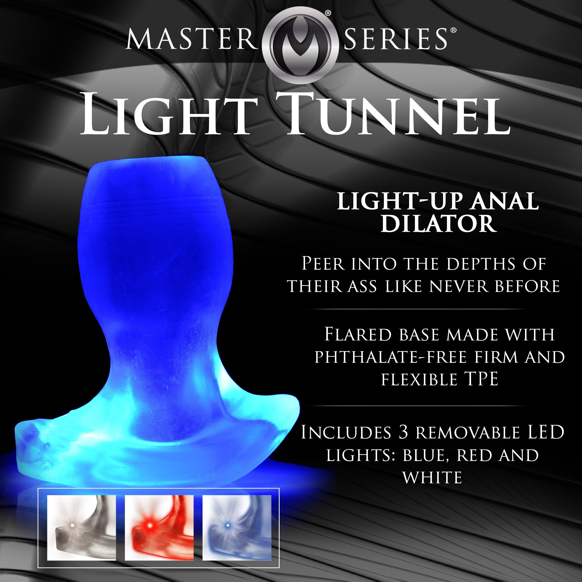 Light-Tunnel Light-Up Anal Dilator