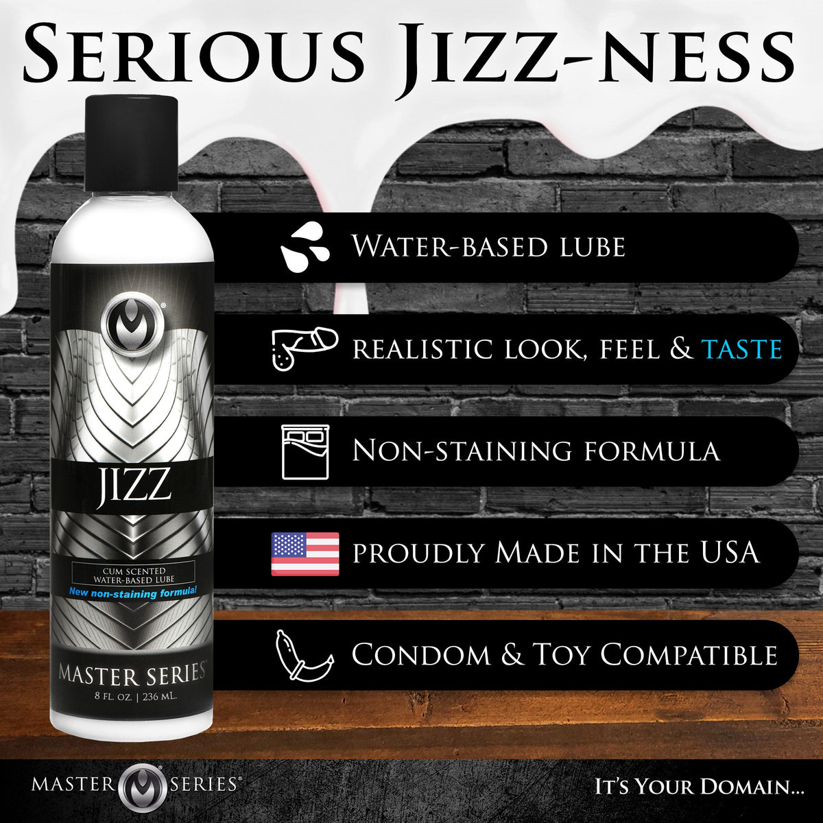 Jizz Cum-Scented Lube