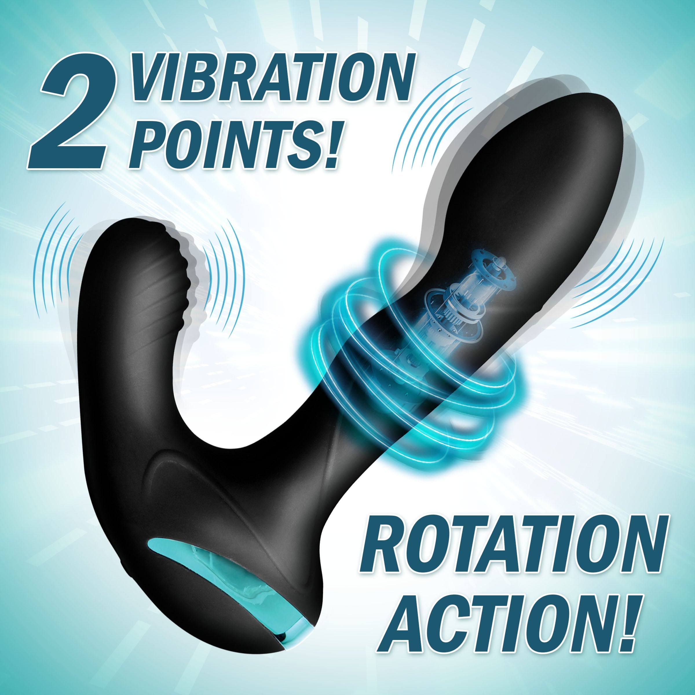Maverick Rotating Vibrating Silicone Prostate Stimulator Maverick Rotating Vibrating Silicone Prostate Stimulator