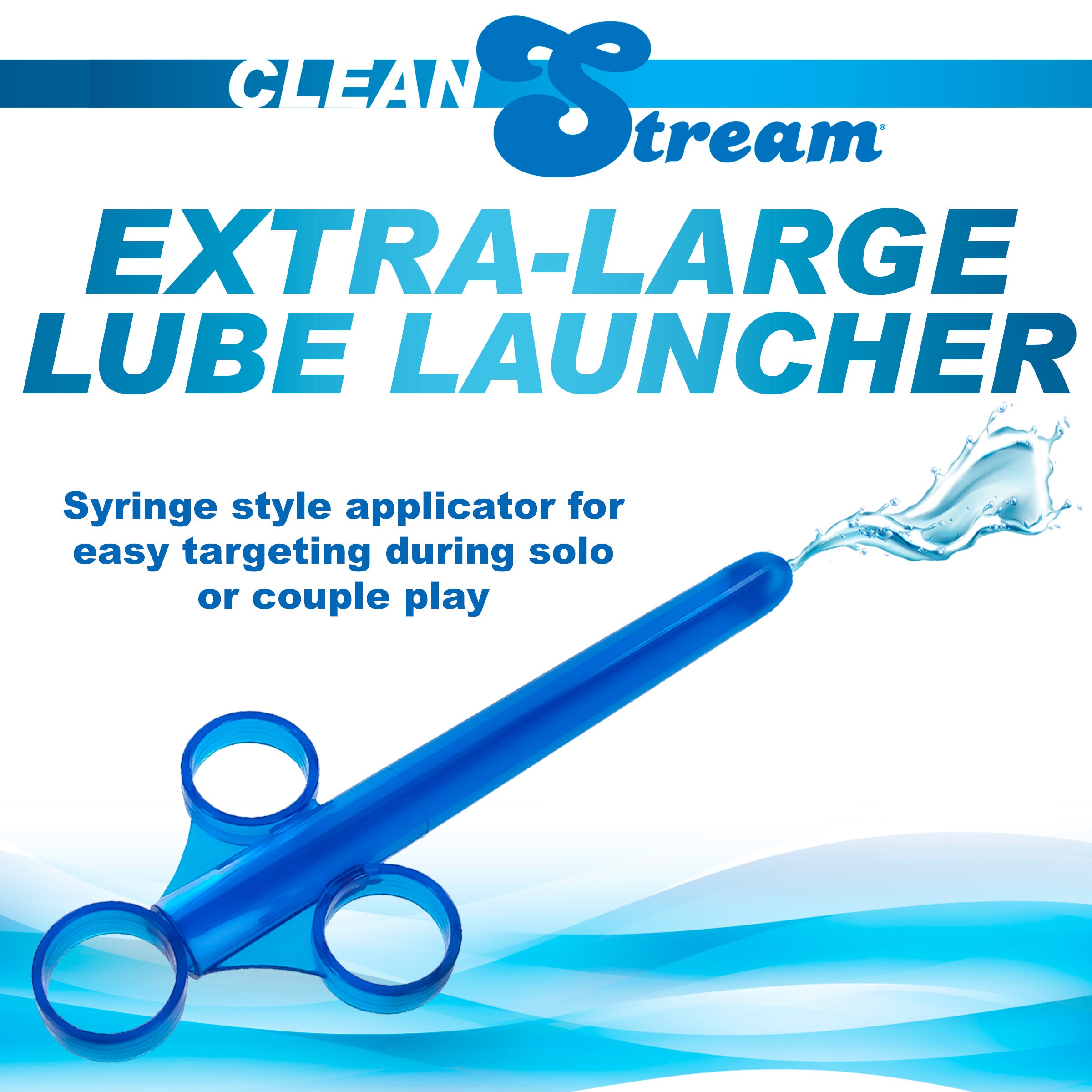 XL Lubricant Launcher - CleanStream Blue