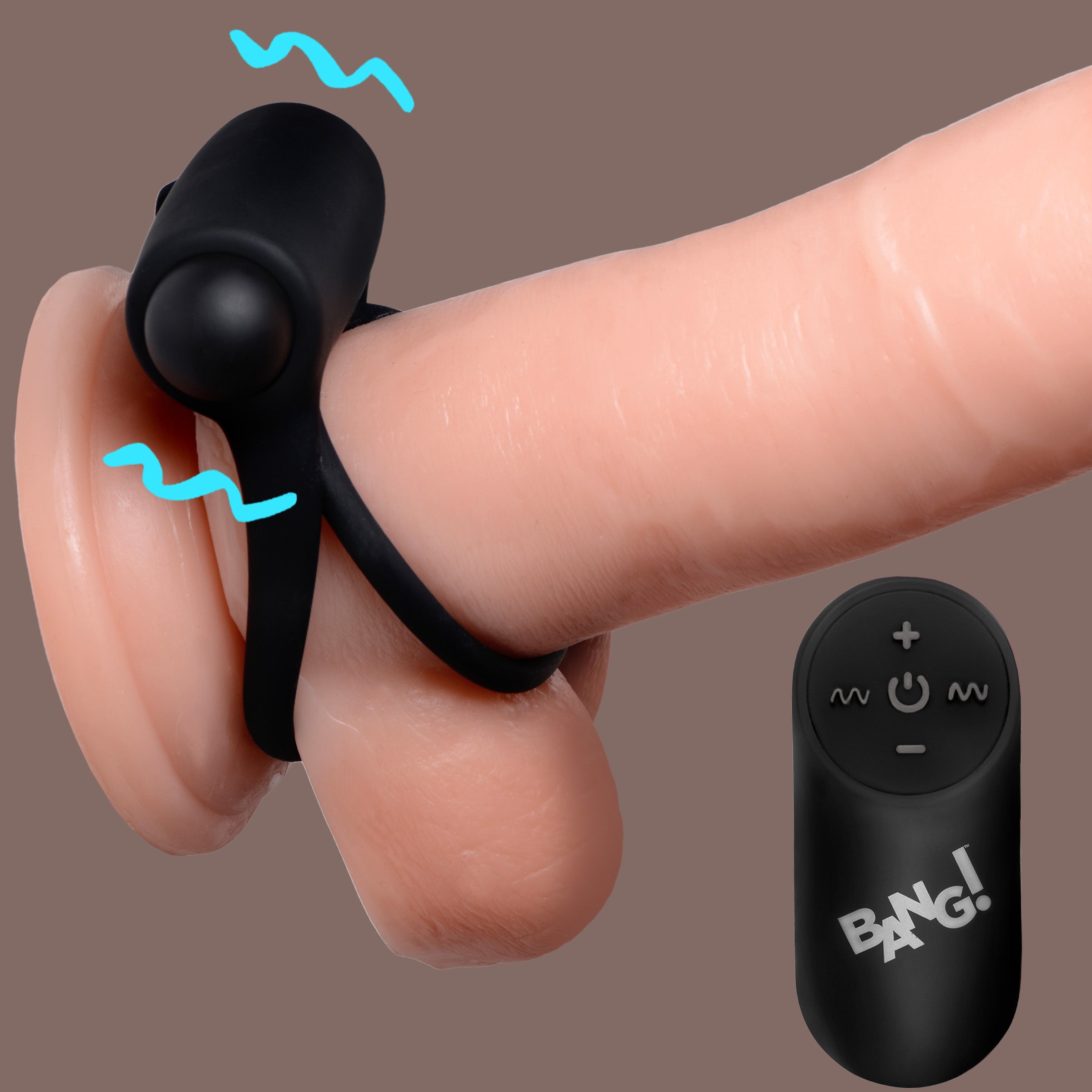 Remote Control 28X Vibrating Cock Ring and Bullet Remote Control 28X Vibrating Cock Ring and Bullet