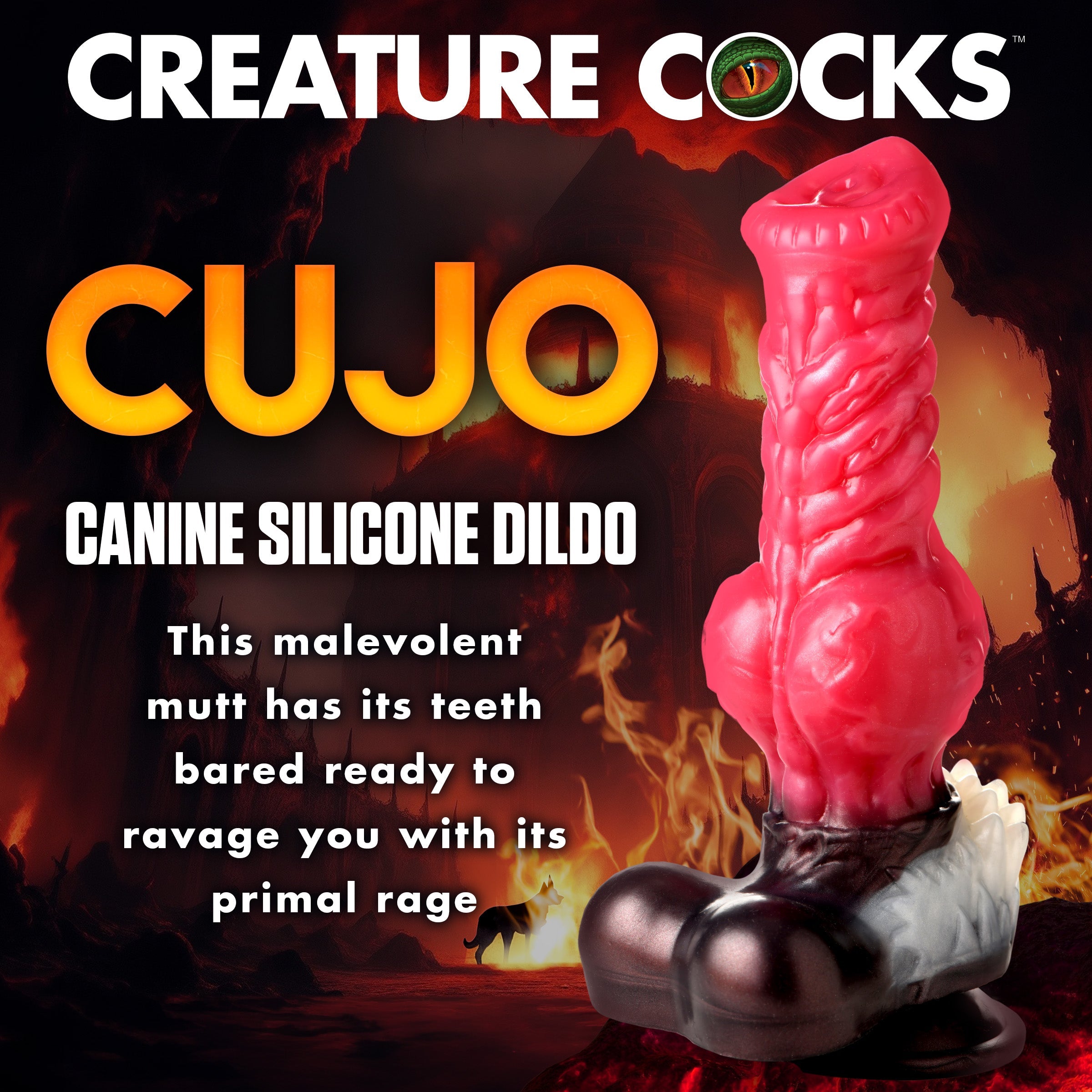 Cujo Canine Silicone Dildo