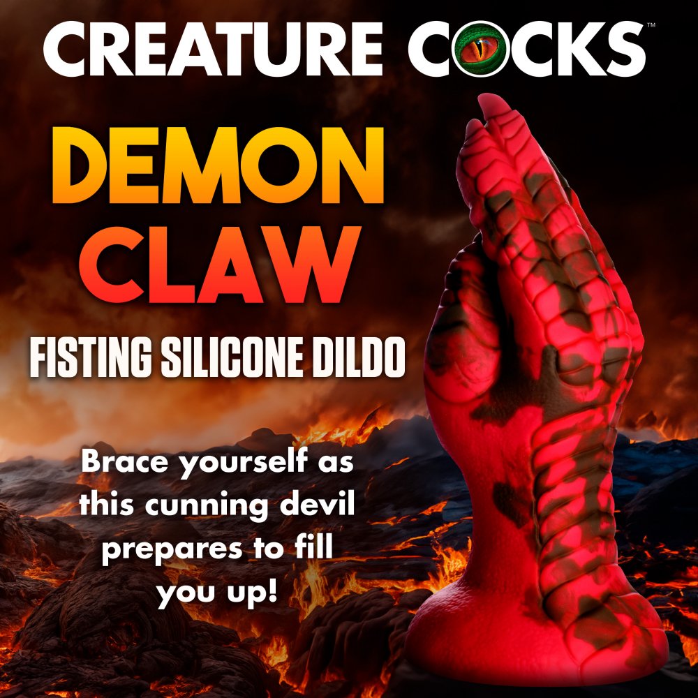 Demon Claw Fisting Silicone Dildo