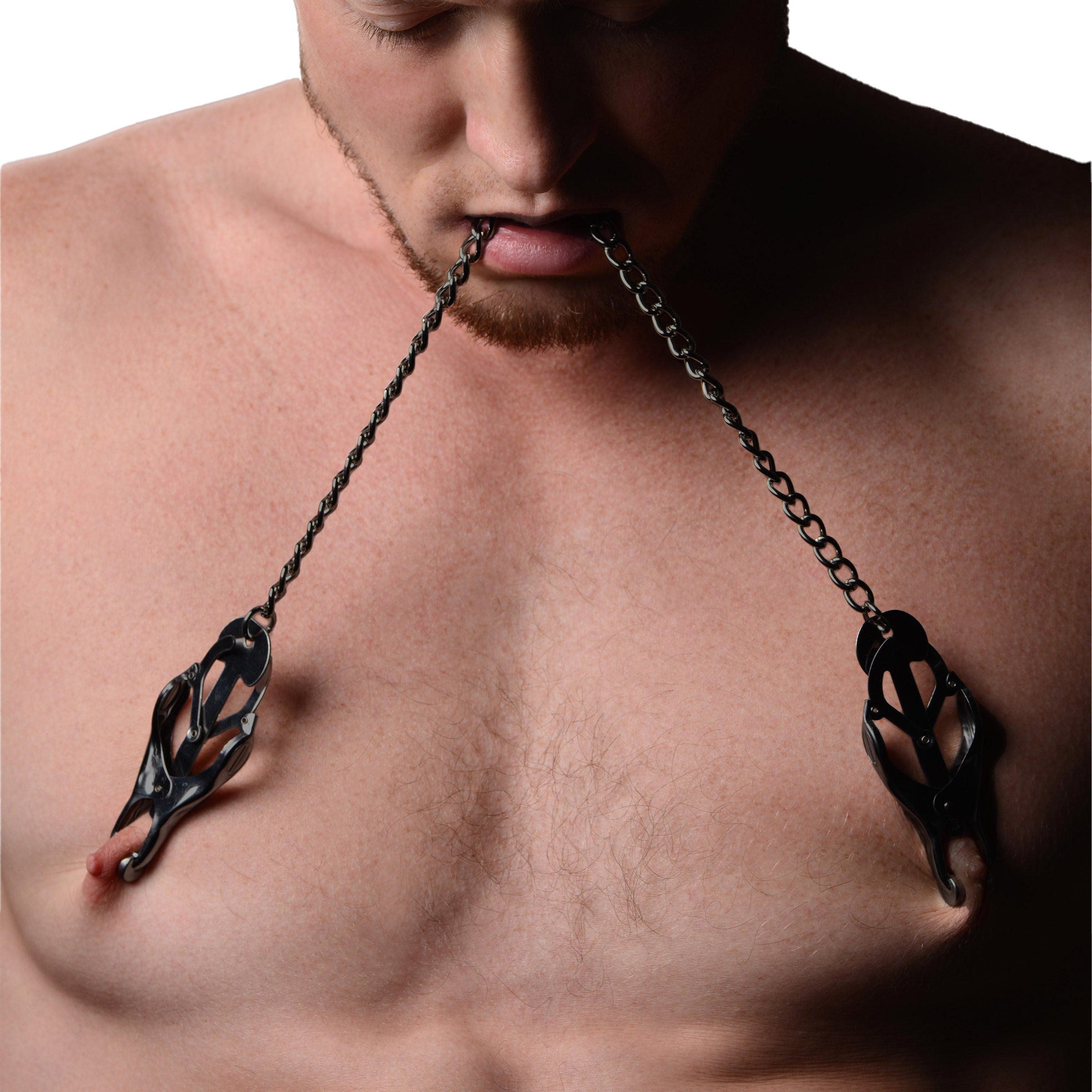 Black Japanese Nipple Clamps Black Japanese Nipple Clamps