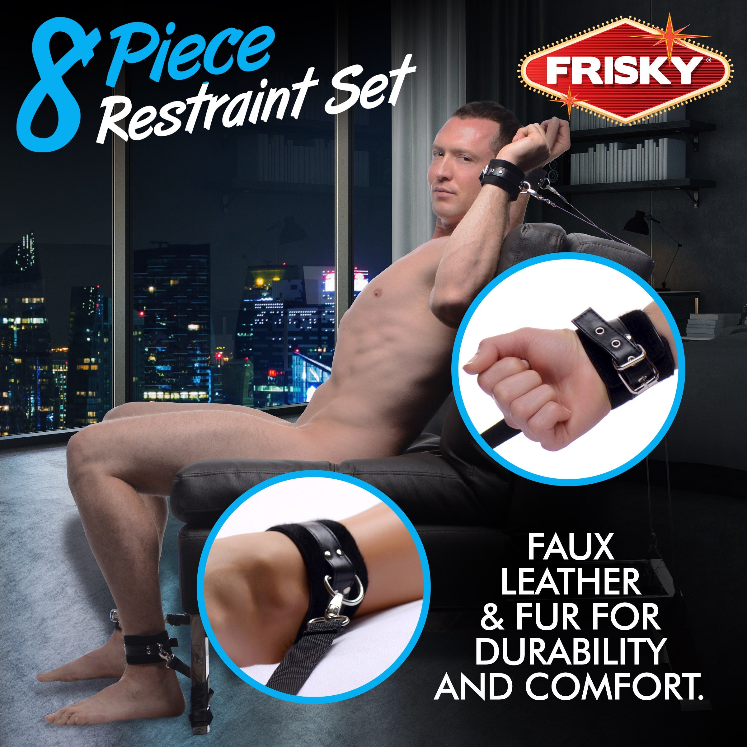 Frisky 8-Piece Restraint Set