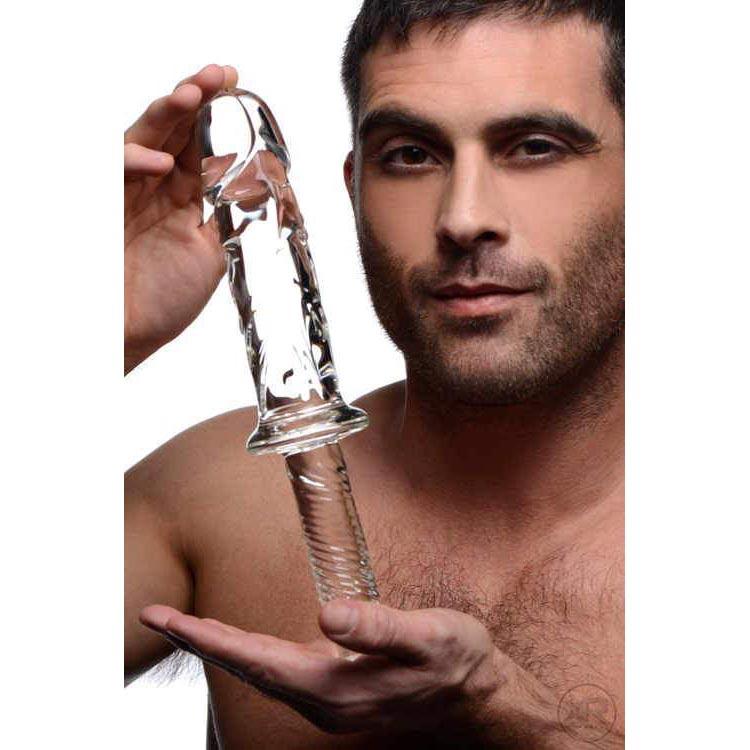 Brutus Glass Dildo Thruster