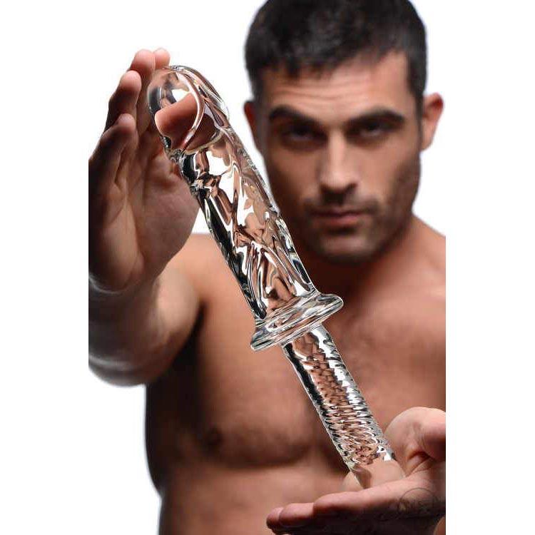 Brutus Glass Dildo Thruster