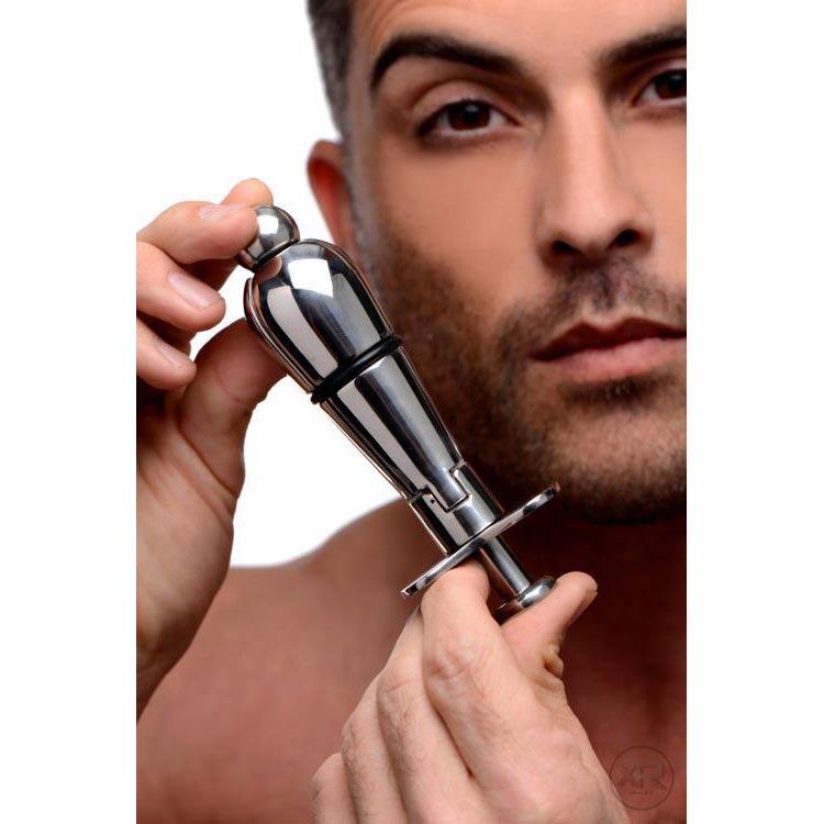Stainless Steel Locking Anal Plug Stainless Steel Locking Anal Plug