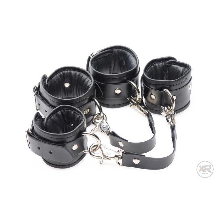 Strap Linked Bondage Cuffs