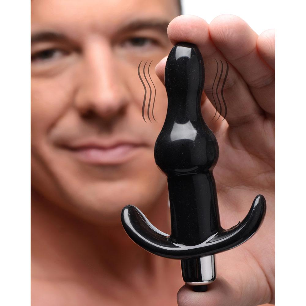 Bumpy Vibrating Anal Plug