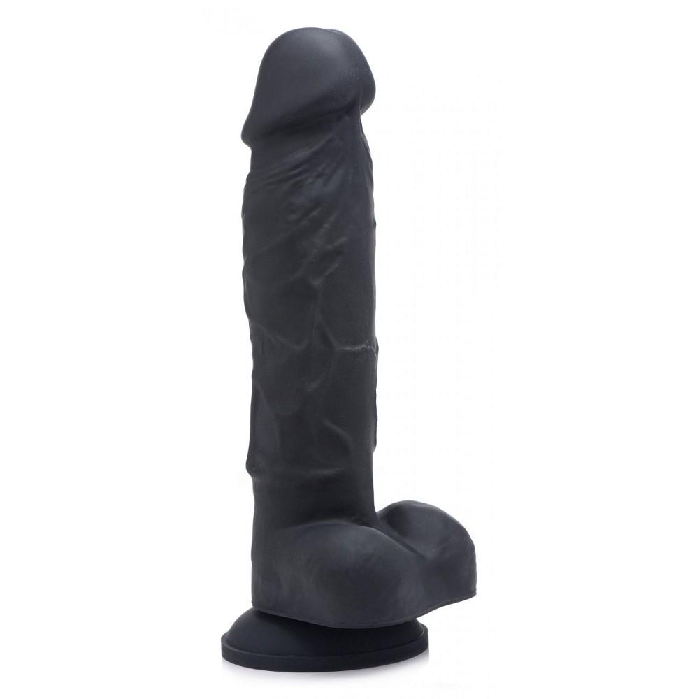 Power Pecker 7-inch Silicone Dildo with Balls