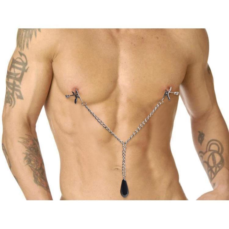 Titty Taunter Nipple Clamps with Weighted Bead