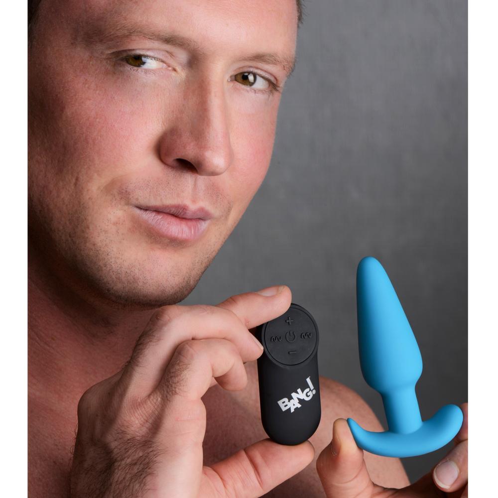 Remote Control 21X Vibrating Silicone Butt Plug Remote Control 21X Vibrating Silicone Butt Plug