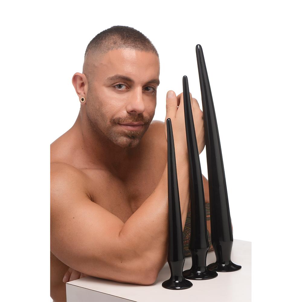 Slim Tapered Anal Hose Training Set
