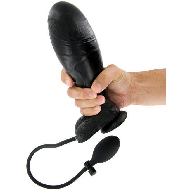 The Inflatable Suction Cup Cock