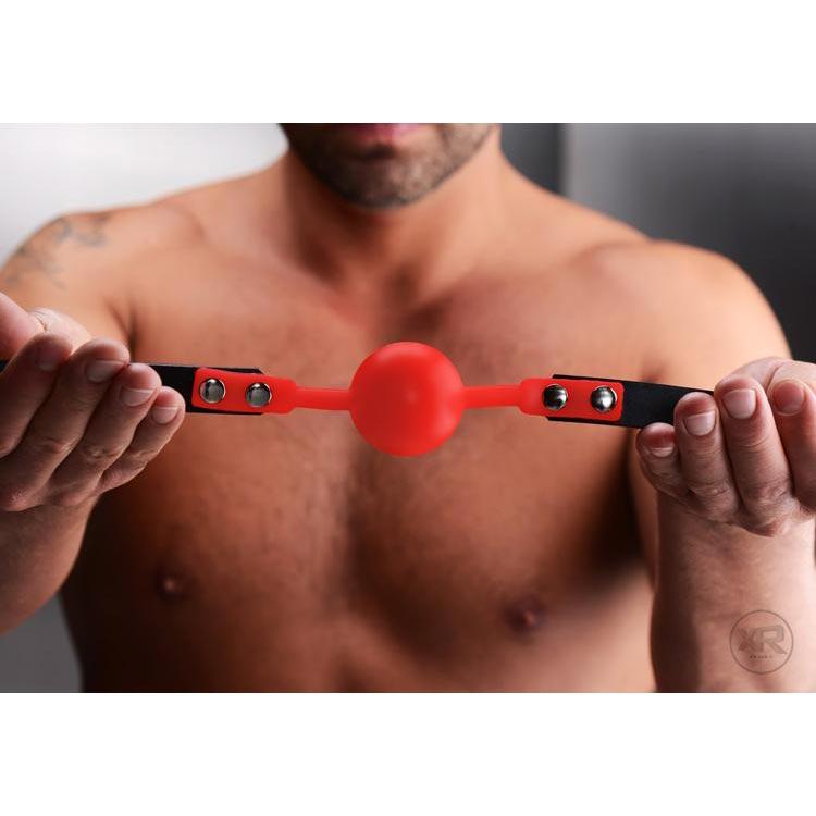 The Silicone Comfort Ball Gag