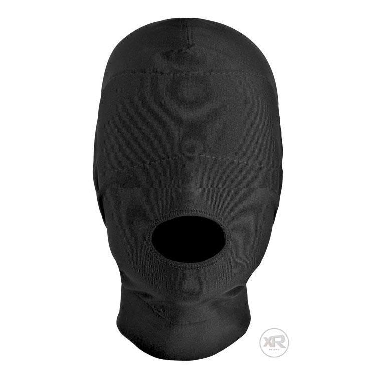 Disguise Open Mouth Hood with Padded Blindfold