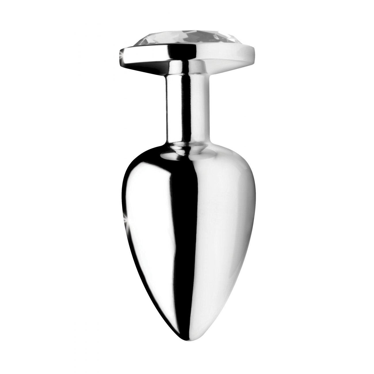 Clear Gem Anal Plug