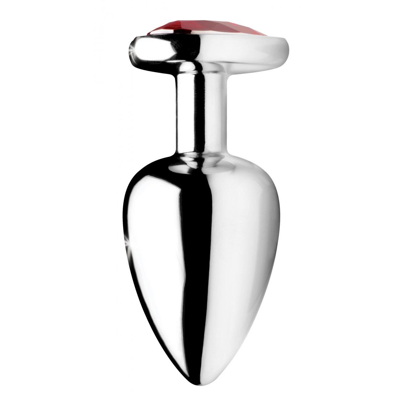 Red Heart Gem Anal Plug