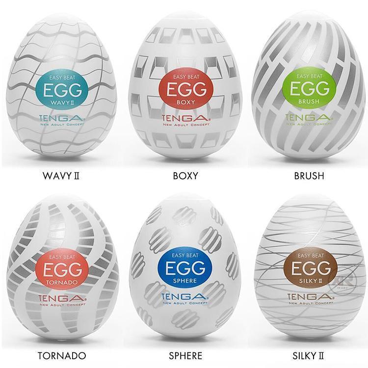 Easy Beat Egg New Standard Masturbator Six Pack
