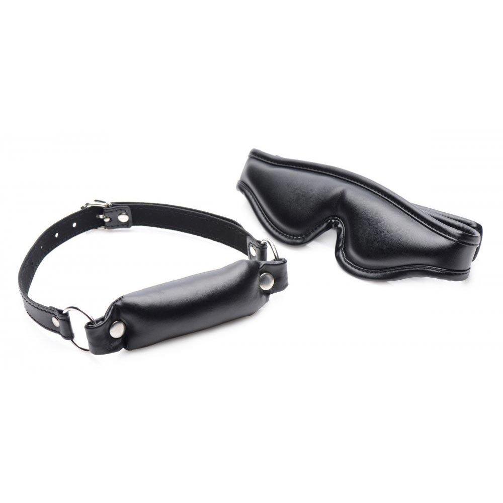 Padded Blindfold and Gag Set