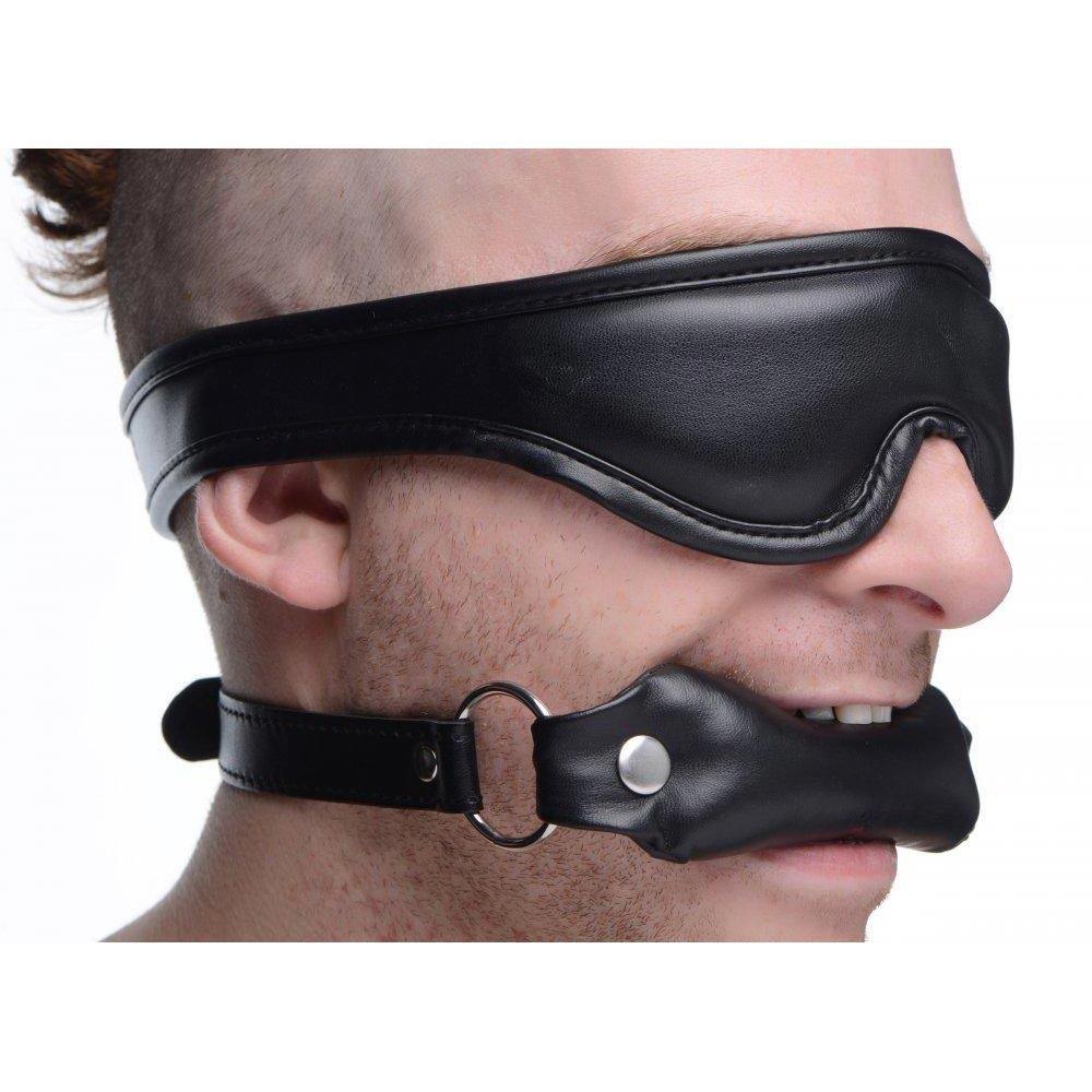 Padded Blindfold and Gag Set