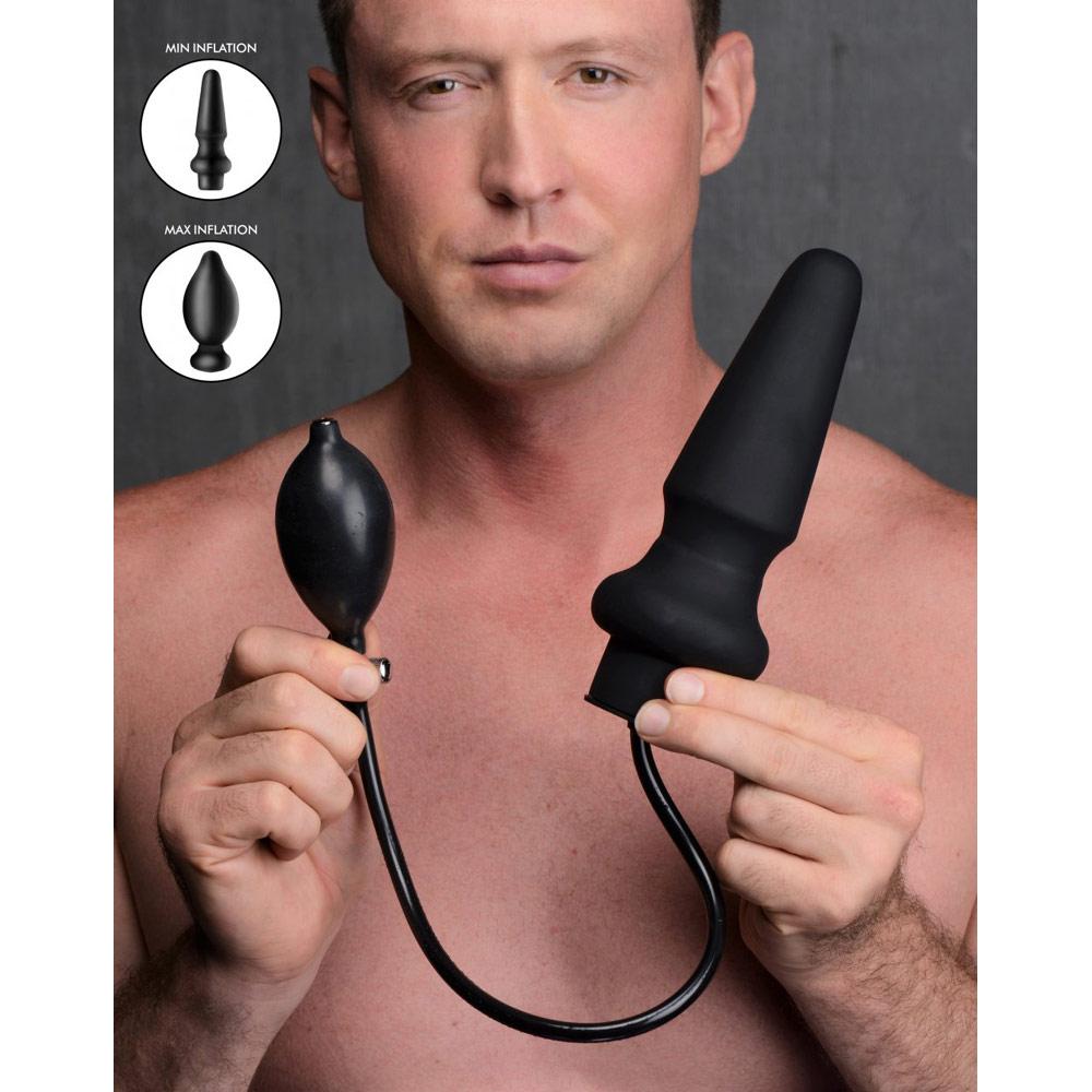 huge inflatable anal plug Anal Plug 6pcs Funny Butt Plug Backcourt Waterproof Silicone Comrades Adult  Products Combination Set Massager Stick Training Kit Buy cheaply on Joom