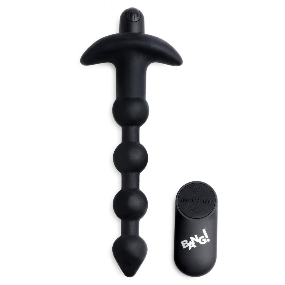 Remote Control Vibrating Silicone Anal Beads