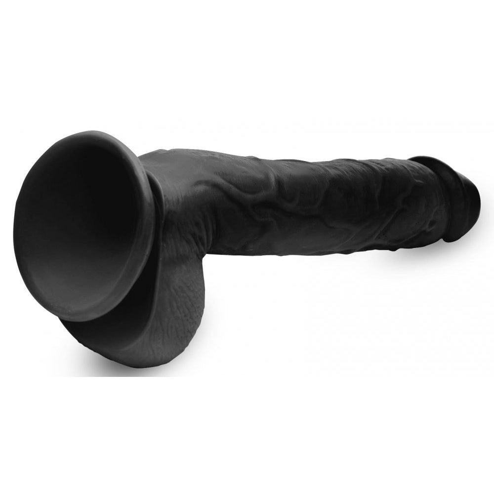 Long Logan 10 Inch Dildo with Balls