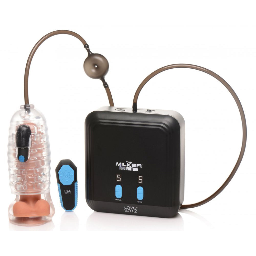 The Milker Pro Edition with Automatic Stroking, Suction and Vibration
