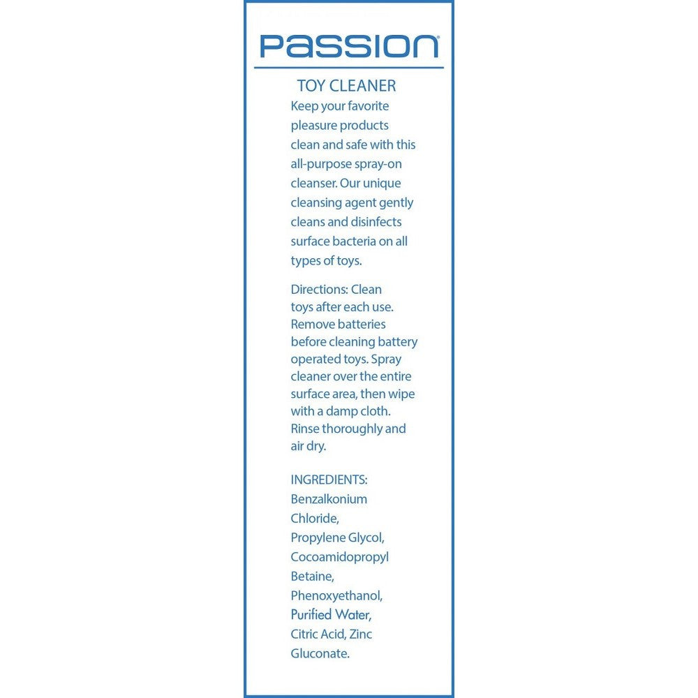 8oz Passion Toy Cleaner
