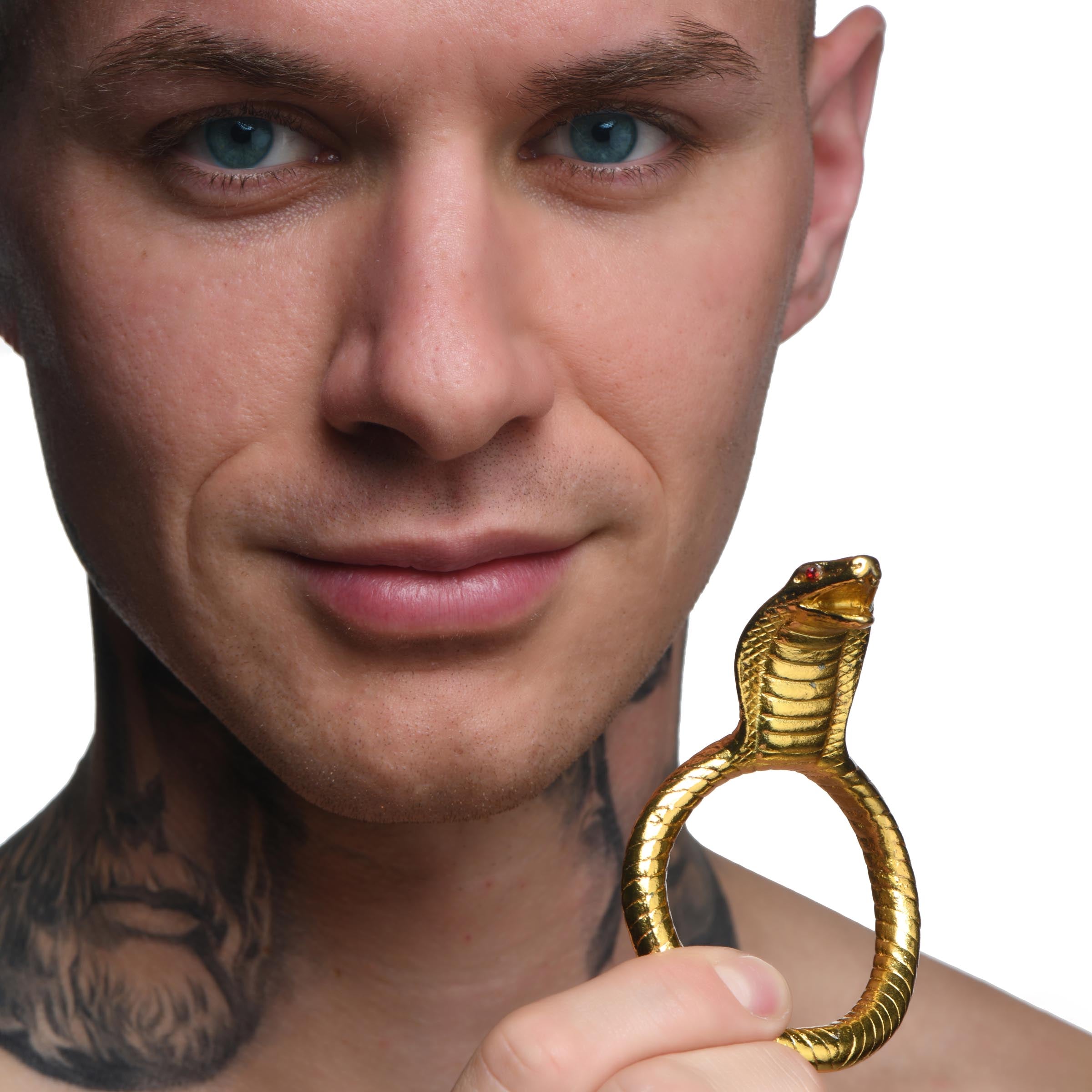 Cobra King Golden Cock Ring