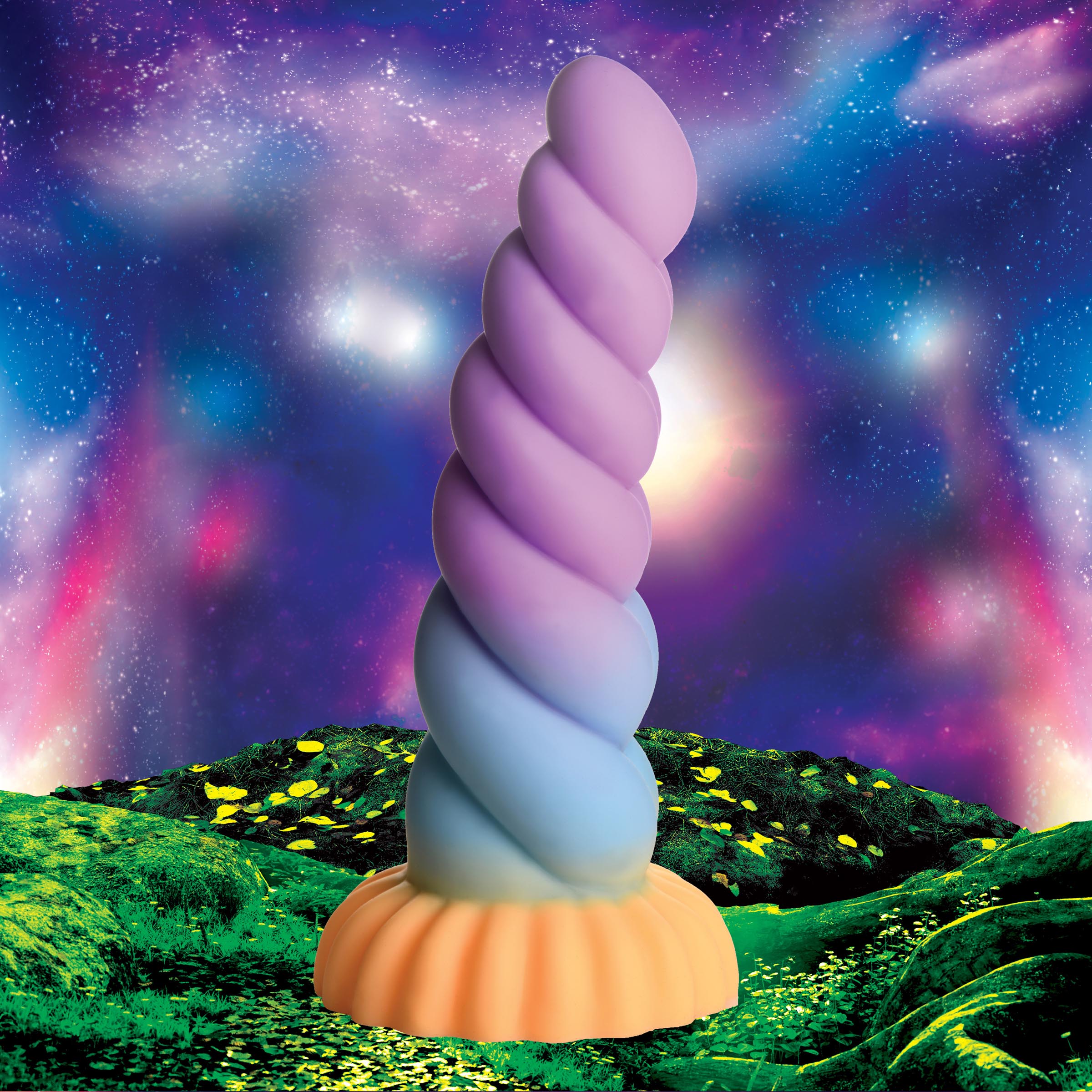 einhorn dildo Unihorn Heart Throb Pulsating Clitoral Vibrator main image 0