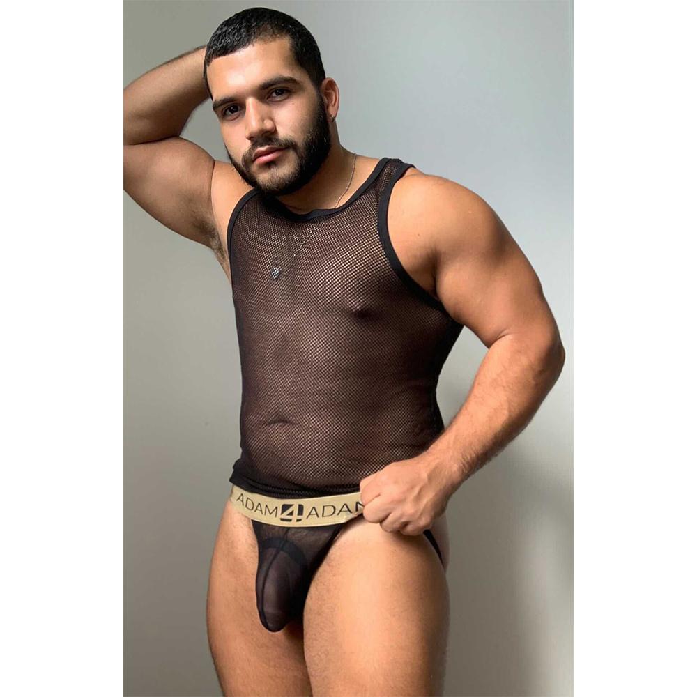 Black Sheer Adam4Adam Jockstrap