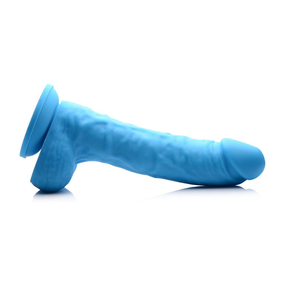 7 Inch Silicone Dildo with Balls