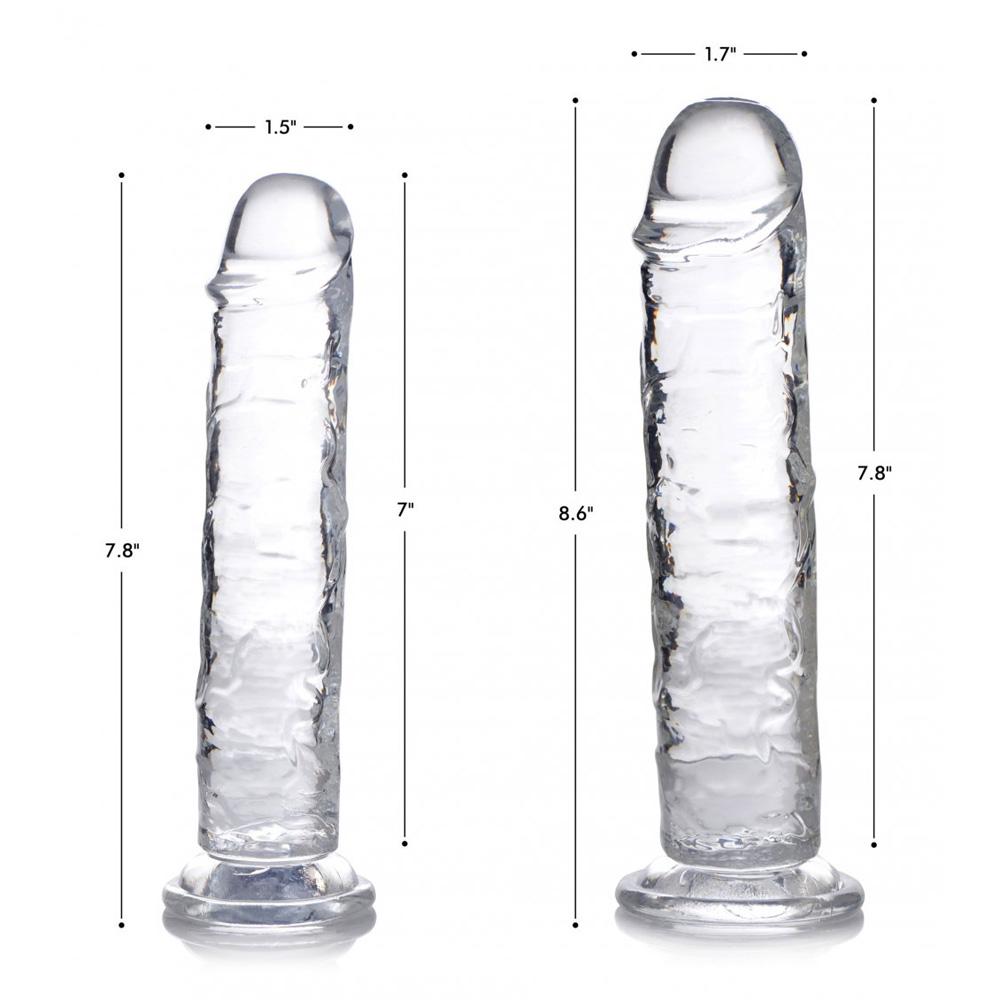 Slim C-Thru Clear Dildo