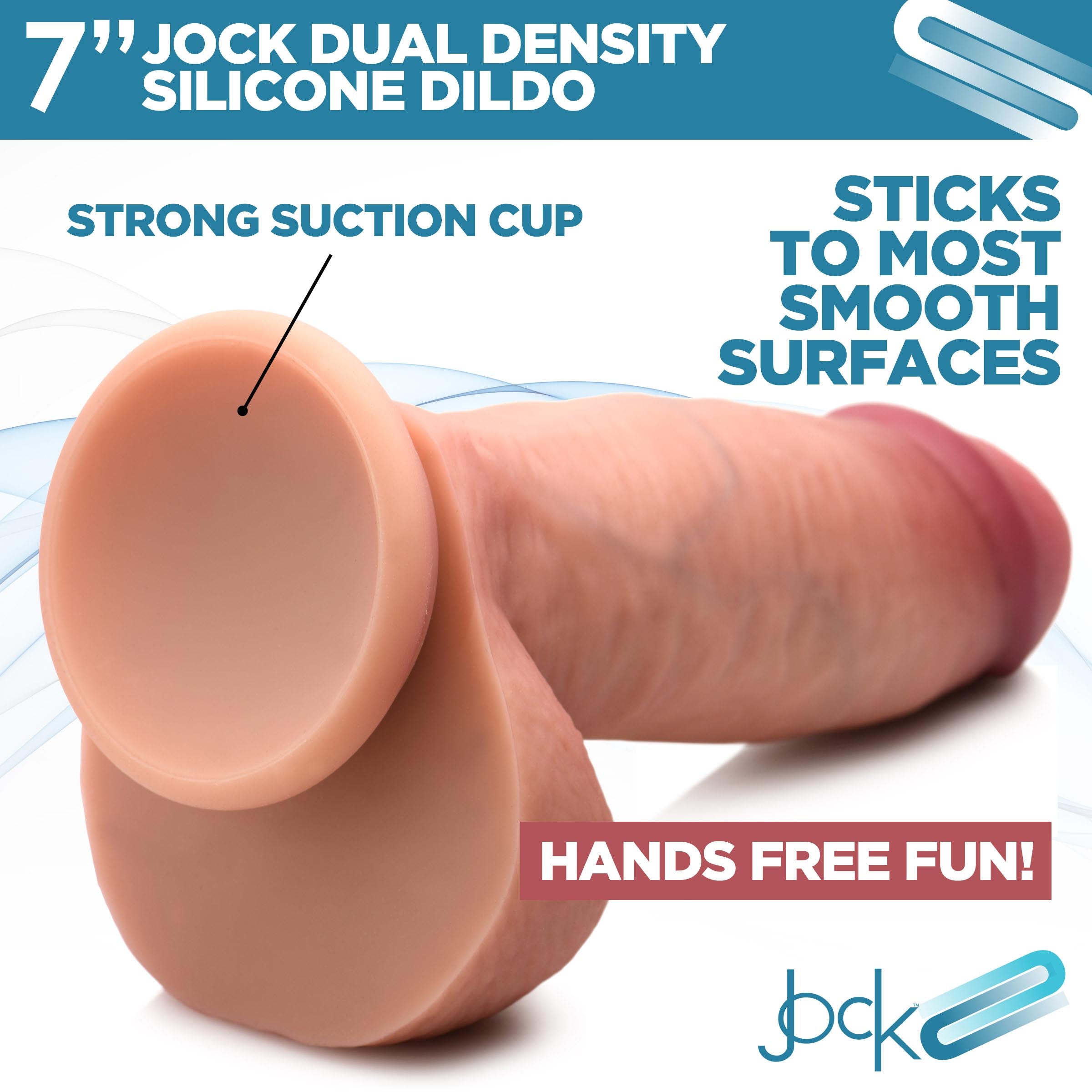 Ultra Realistic Dual Density Silicone Dildo with Balls