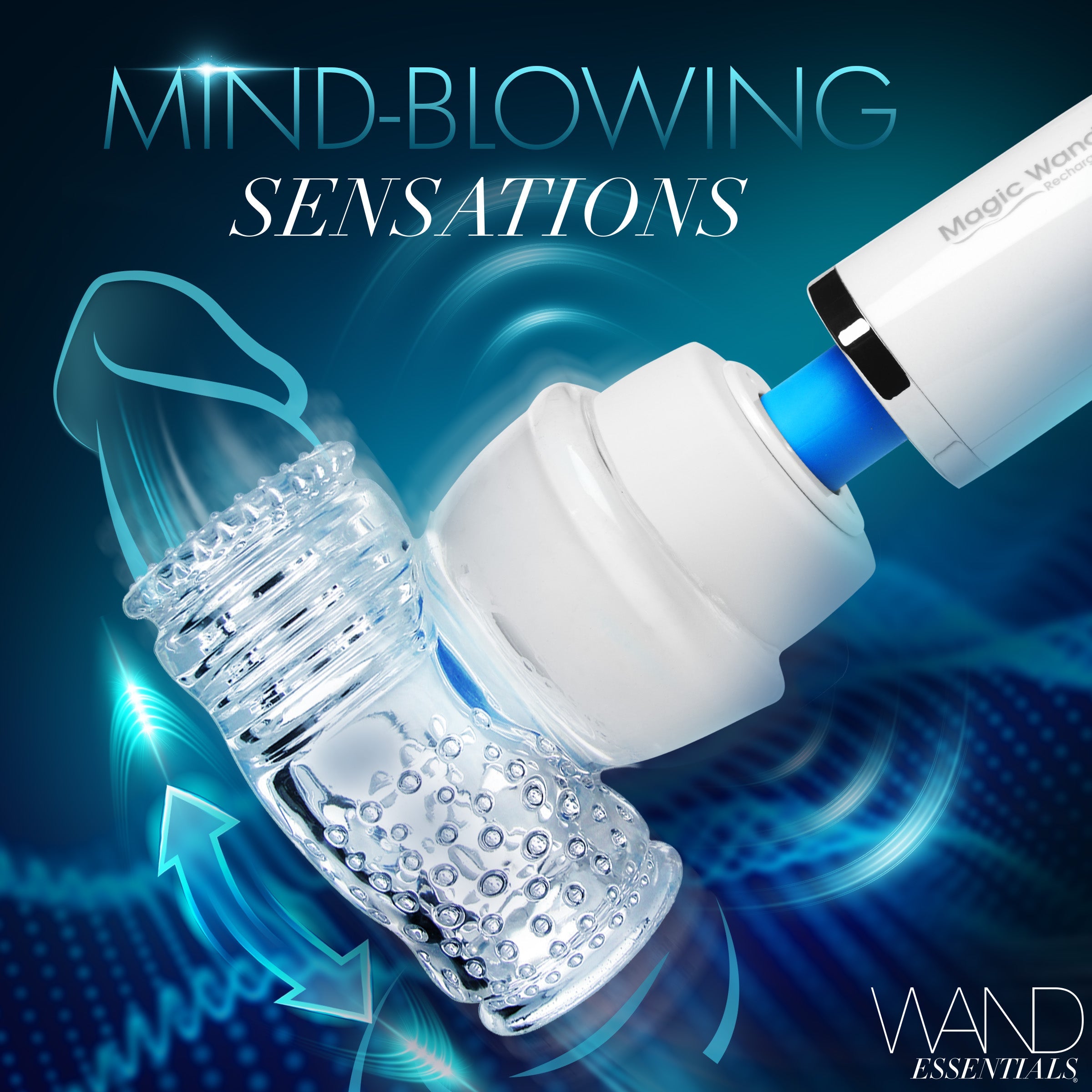 Wand Massager Masturbation Sleeve -Firm