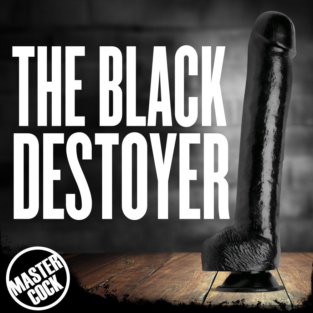The Black Destroyer Huge Dildo