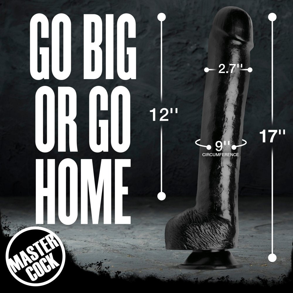 The Black Destroyer Huge Dildo