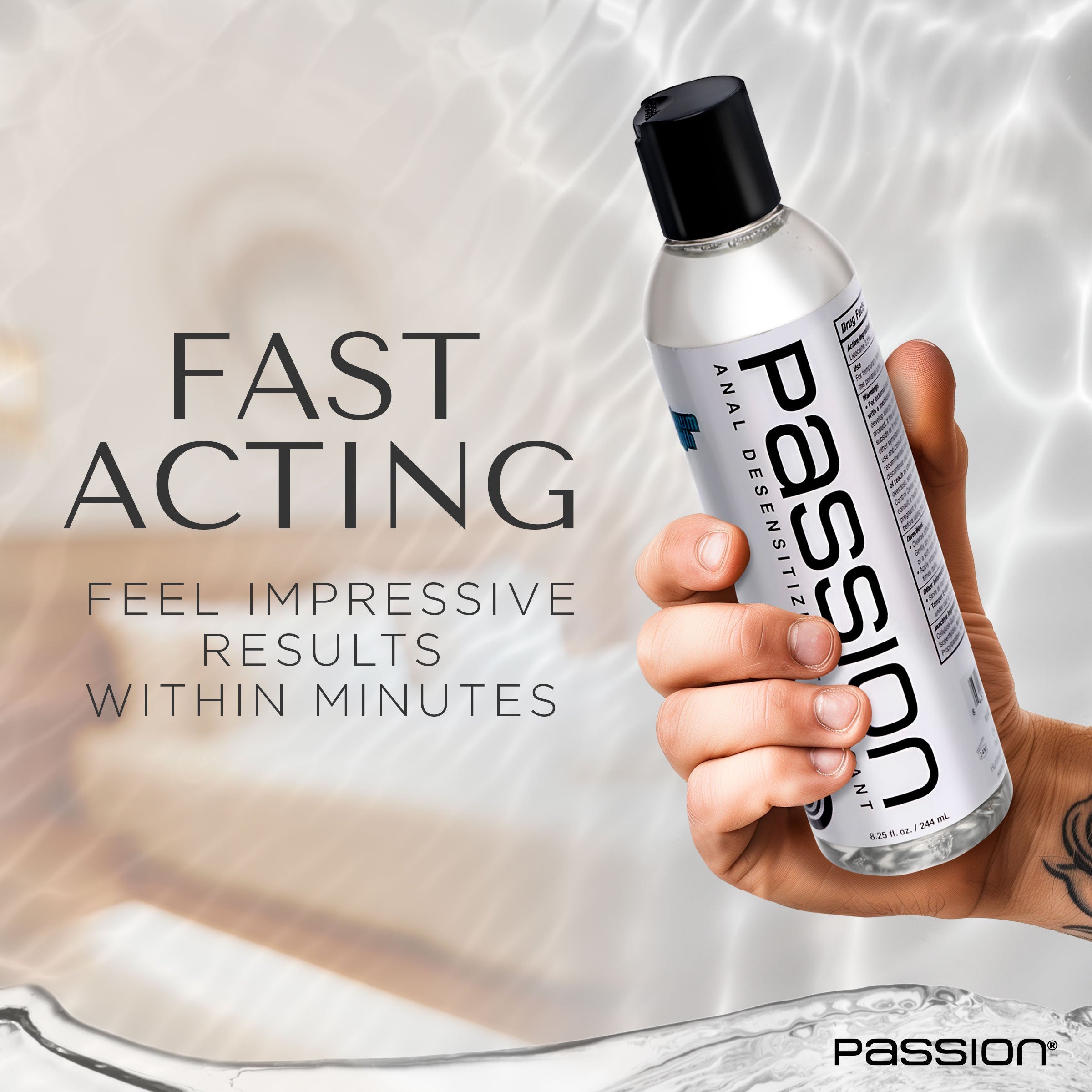 8.25oz Maximum Strength Passion Desensitizing Lube 8.25oz Maximum Strength Passion Desensitizing Lube