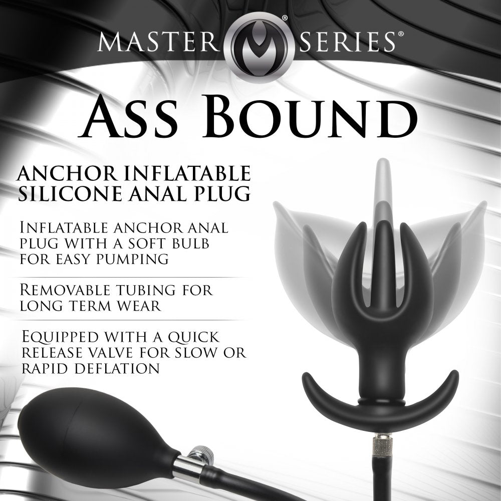 Ass Bound Anchor Inflatable Silicone Anal Plug Ass Bound Anchor Inflatable Silicone Anal Plug