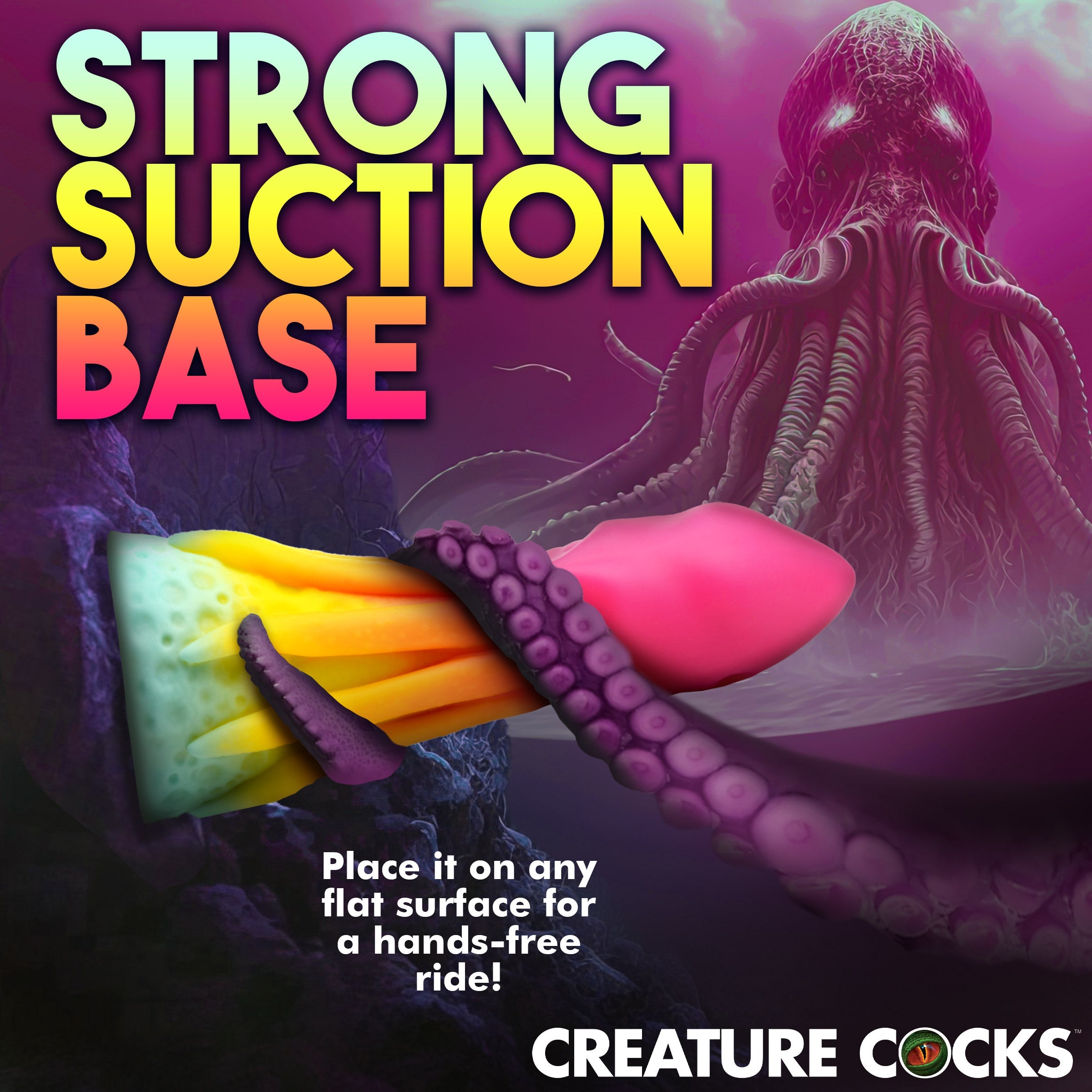 ***Only $29*** King Kraken Silicone Dildo