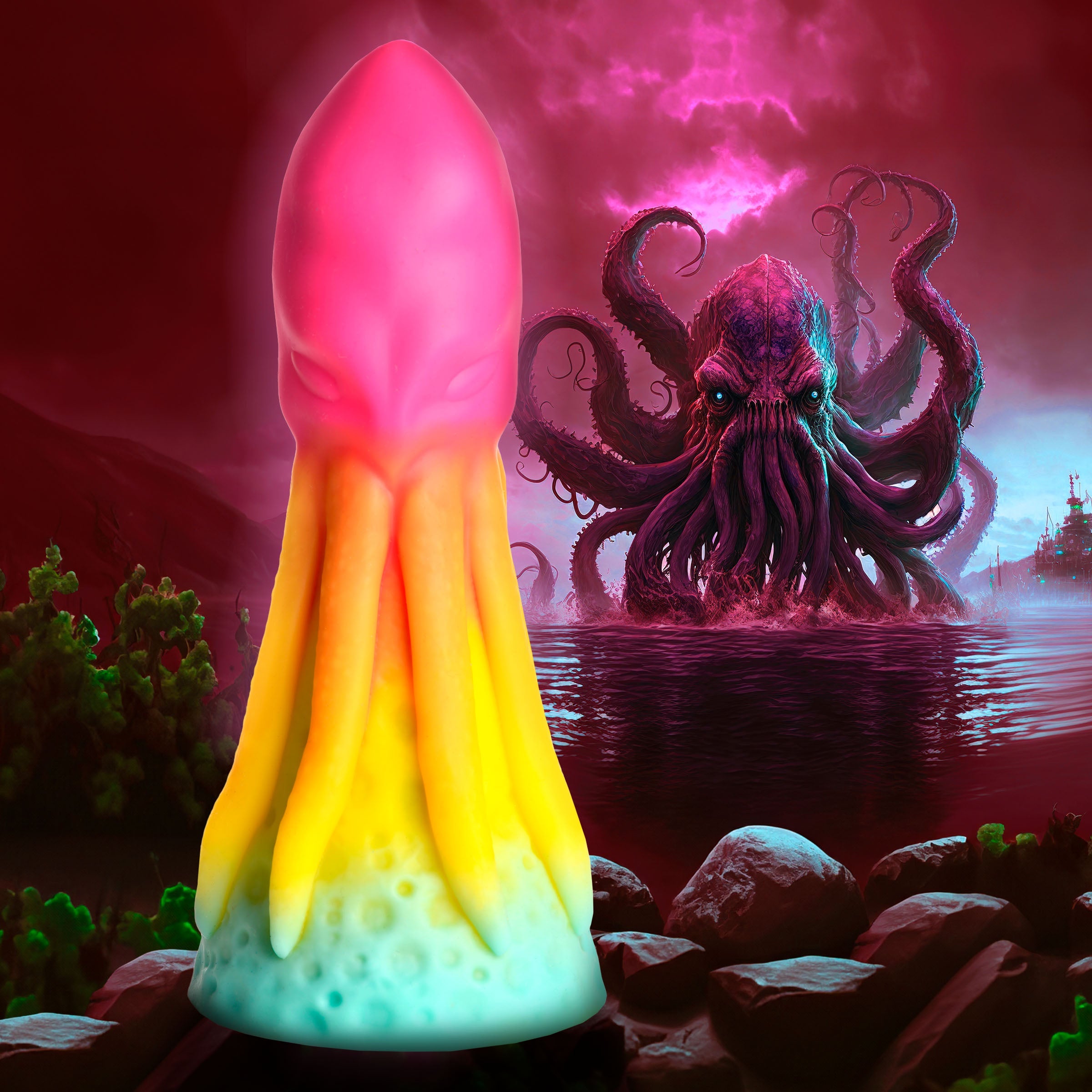 ***Only $29*** King Kraken Silicone Dildo