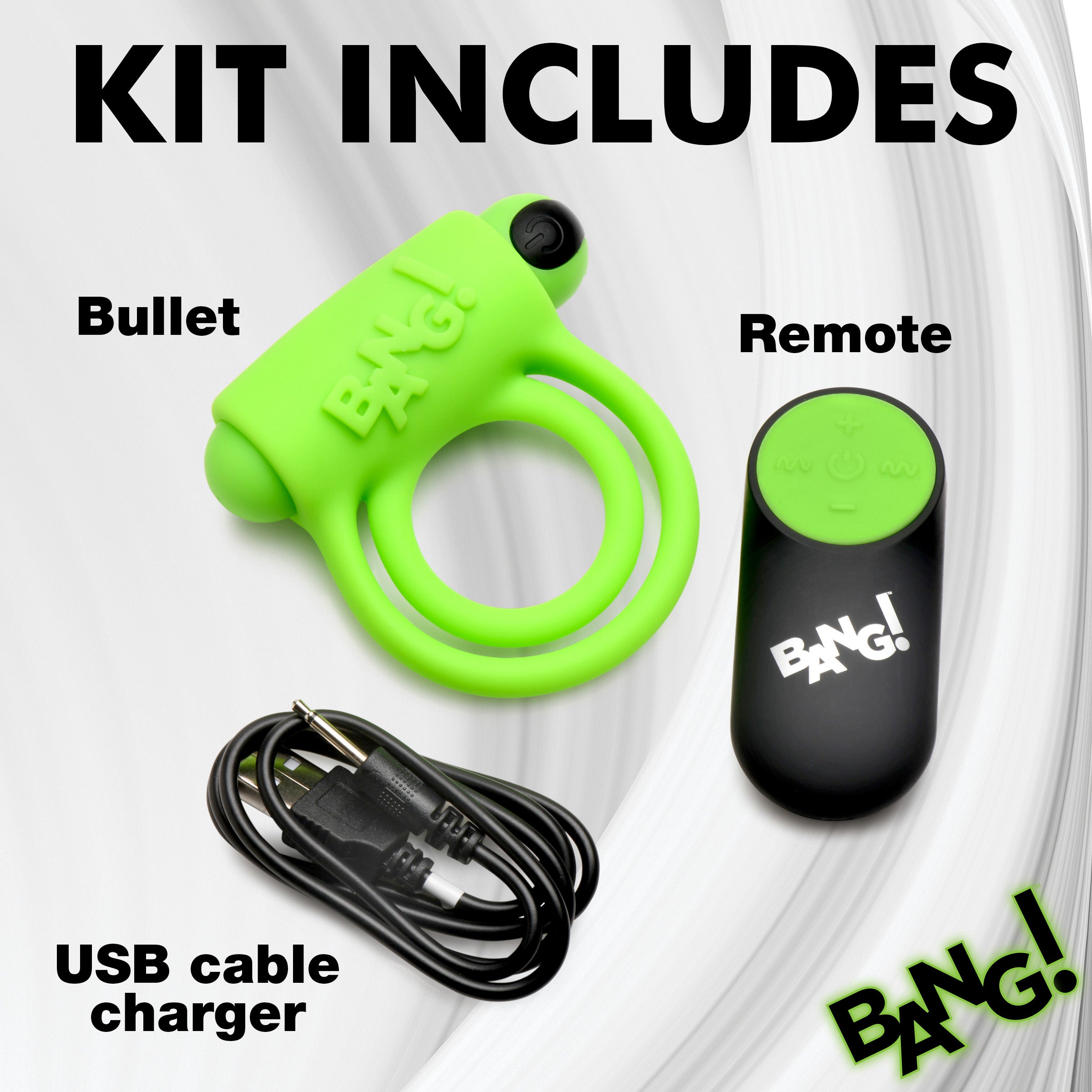 Glow-in-the-Dark Silicone Vibrating Cock Ring Glow-in-the-Dark Silicone Vibrating Cock Ring