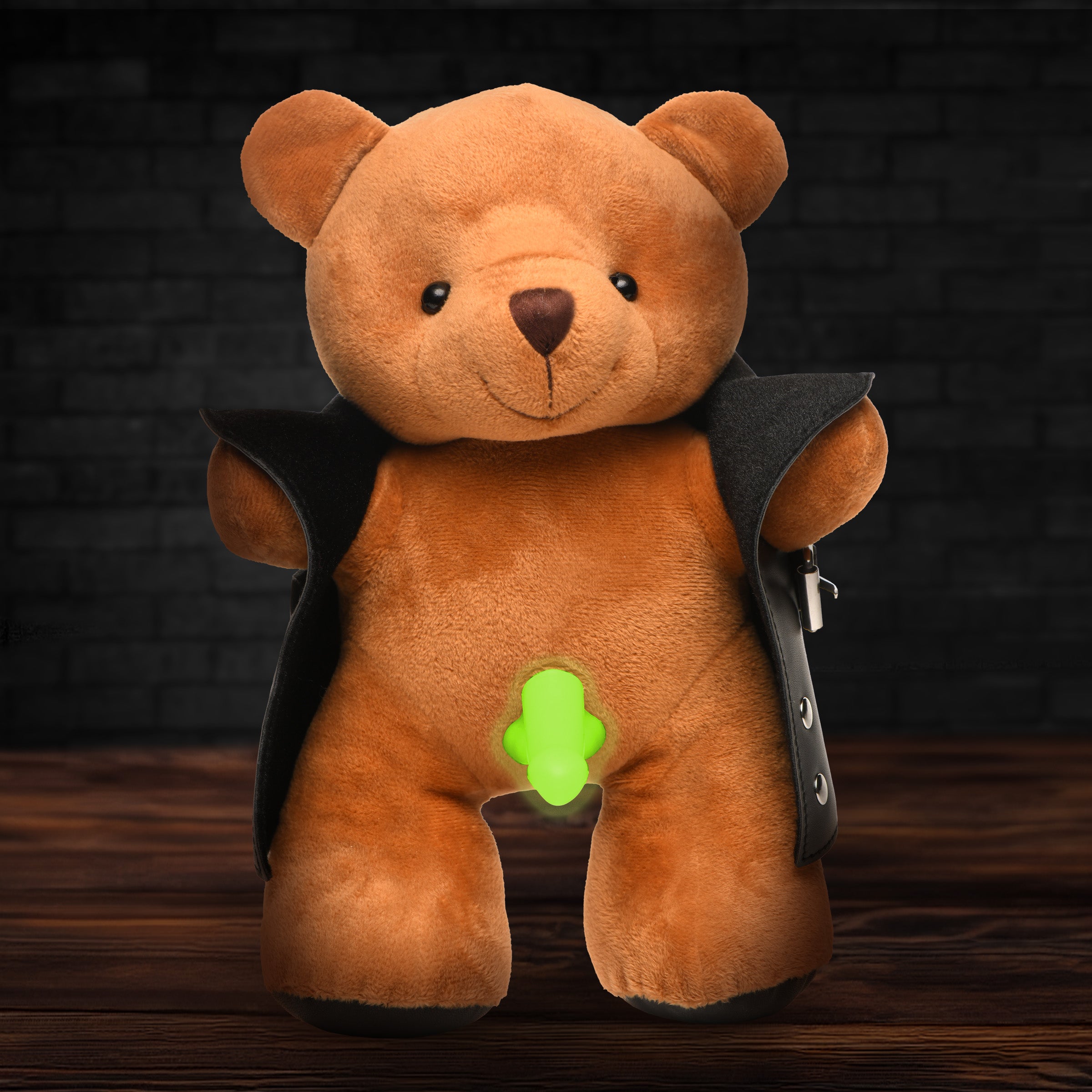 The Flasher Glow-in-the-Darl Exhibitionist Teddy Bear