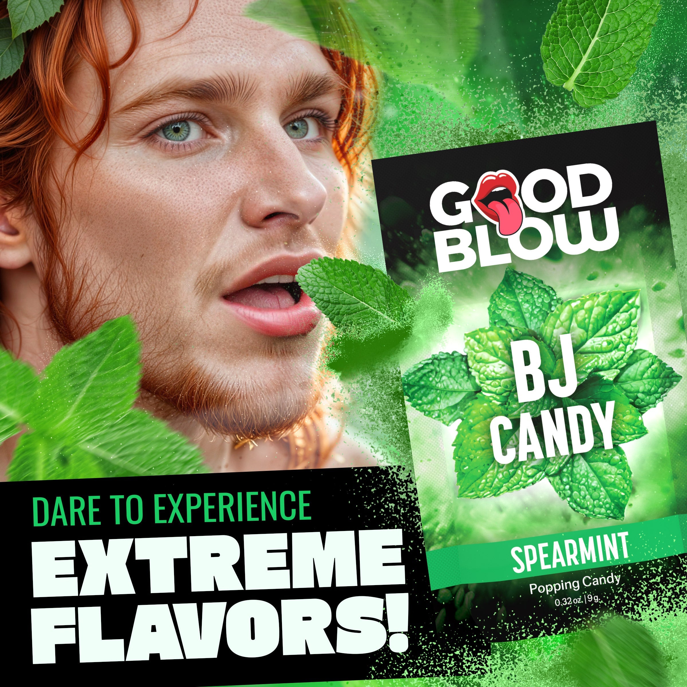 Good Blow Mint Popping BJ Candy