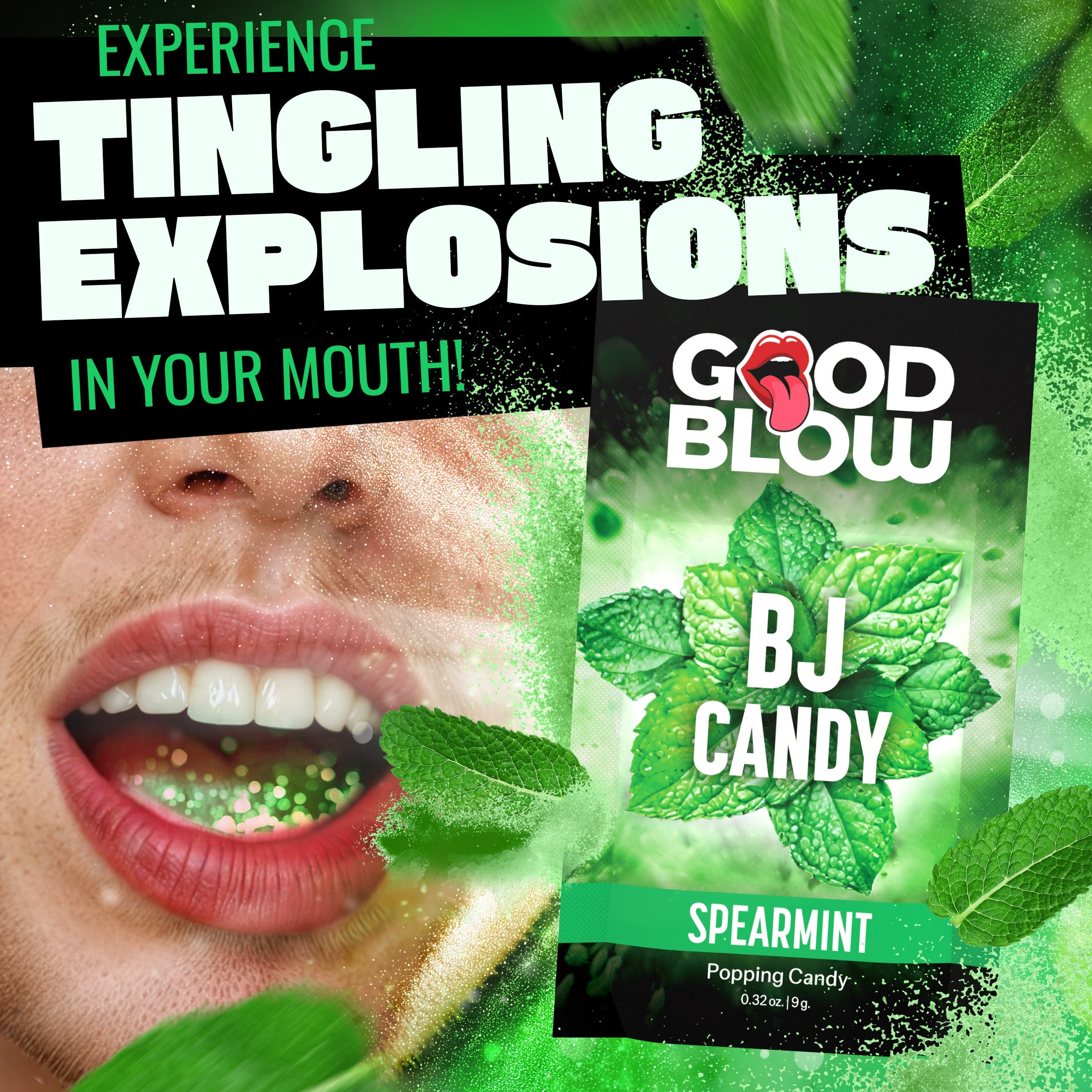 Good Blow Mint Popping BJ Candy