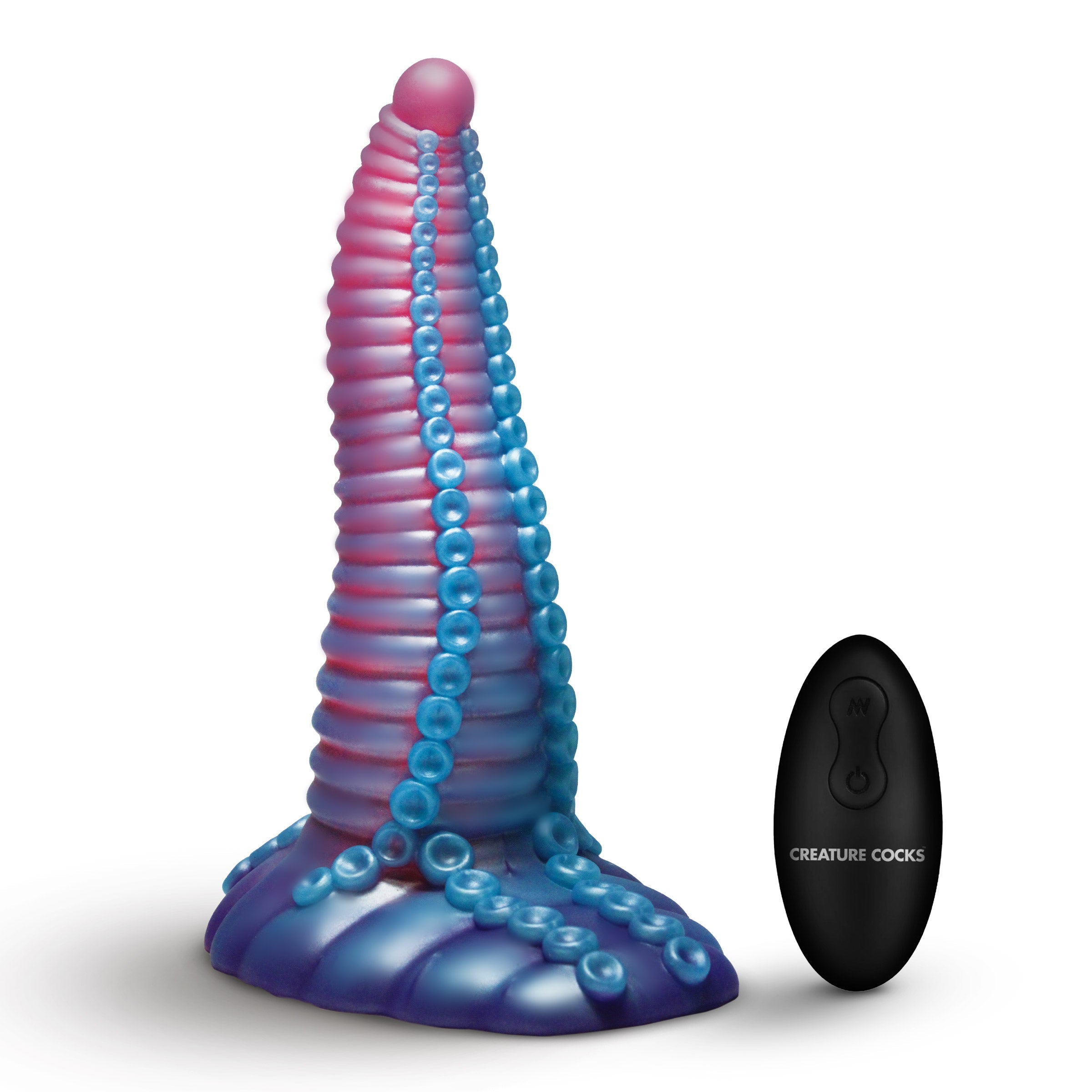 Mega-Tenta Vibrating Silicone Dildo Mega-Tenta Vibrating Silicone Dildo