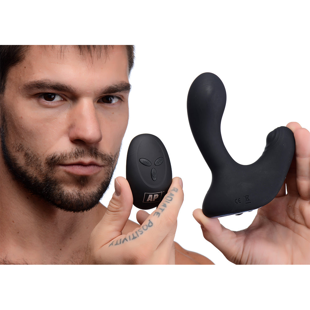 ***Day 3*** 10X P-Pulse Taint Tapping Silicone Prostate Stimulator with Remote (Special Deal, 62% OFF!)